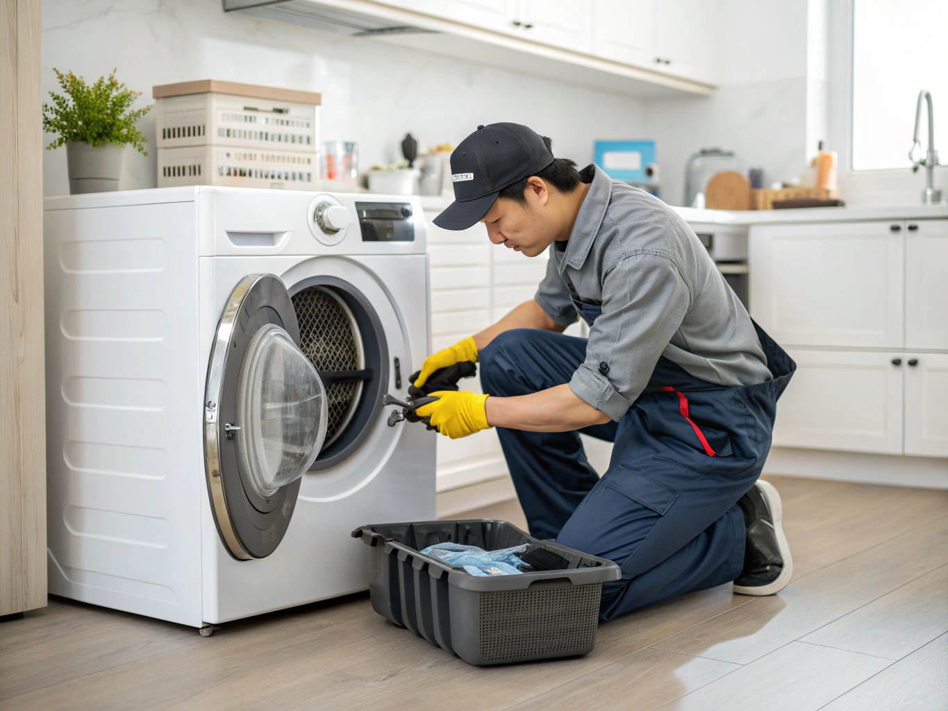 대전 대덕구 OO원룸 세탁기 통 분해 청소